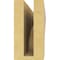 Ekena Millwork 3"W x 18"D x 6"H Thin Yorktown Rough Cedar Woodgrain TimberThane Corbel, Primed Tan CORUR03X18X06YORRCPR - alternate 2